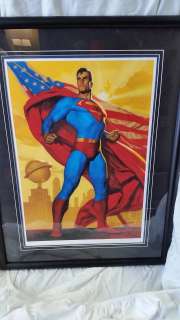 Superman, Truth, Justice And The American Way Limited Edition Giclee Lithograph 2002 Glen Orbik #228 of 250 Awesome! | East Bay Comics