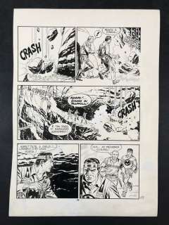 Tex n. 349 - Fabio Civitelli - tavola originale "Abissi" - Page volante - (1989) | Catawiki