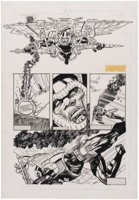 HARDWARE #4 ORIGINAL ART PAGE 6 BY DENYS COWAN. | Hake’s