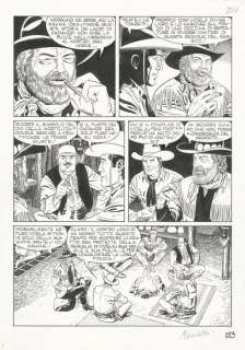 Tex albo gig. #27 - Fabio Civitelli - tavola orig. "La Cavalcata del Morto" - Page volante - (2012) | Catawiki