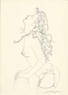 Baldazzini  - illustrazione originale "Vienimi dietro" - Page volante | Catawiki