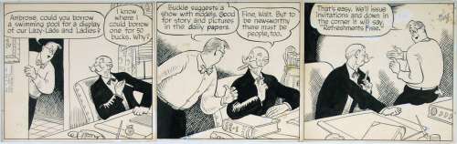 Frank King | 19.) Gasoline Alley Daily Strip | Galerie Laqua