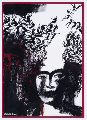 Baudoin Edmond (Né... | BAUDOIN Edmond (né en 1942) Sans titre Encre de Chine... | Tessier Sarrou