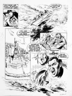 Dany | Arlequin, planche n°43 Ã  l’encre de Chine de l’Ã… | Banque Dessinée