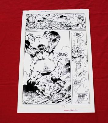 Lot 210 - Original Comic Art Page Elemental Bill Willingham | misc / divers