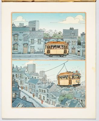 Ernst Clin D’oeil... | Lot 9 - Ernst Clin d’Oeil - Planche-gag n°231 Encre de Chine... | Tessier Sarrou