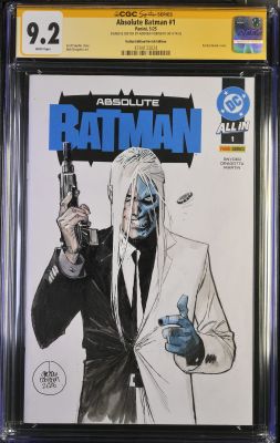 CGC 9.2 Absolute Batman #1 sketch cover by Andrew Robinson | Raremarq (Buy It Now)
