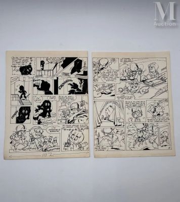 Fersen, Norbert (Xx) | Lot 105 : Bobino et Bobinette | Millon