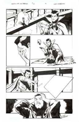 Death of Doctor Strange #4 Page 6 (Marvel, 2021) Lee Garbett(Pencil & Ink) | eBay US (Buy It Now)