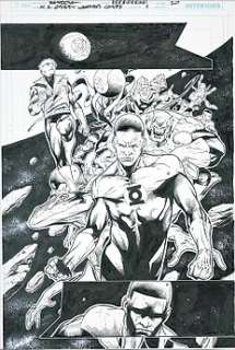 Hal Jordan and The Green Lantern Corps #01 Page 20 - Original Artwork by Rafa Sandoval & Jordi Tarragona - EO - (2017) | Catawiki