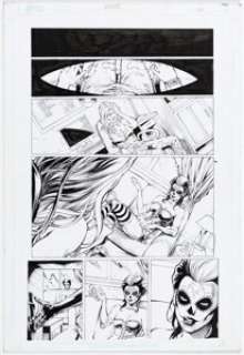 Diego Bernard, Fred Benes, and Alisson Rodrigues - Witchblade #161 Story Page 14 Original Art (Image, 2012).