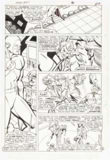 Carmine Infantino And Frank McLaughlin | Flash #350 Story Page 18 Original Art (DC, 1985). | Heritage