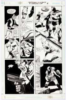 John Buscema | Gotham Knights #7 Story Page 5 Original Art (DC, 2000). | Heritage