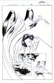 Christ Gossett and Jonathan Glapion - Elektra the Hand #1 Story Page 10 Original Art (Marvel, 2004)....