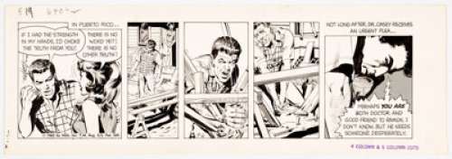 Neal Adams | Ben Casey Daily Comic Strip Original Art dated 9-6-65 (NEA, Inc., 1965). ... | Heritage