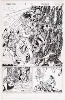Ryan Odagawa and Chuck Gibson - Savant Garde #2 Story Page 17 Original Art (Image, 1997)....