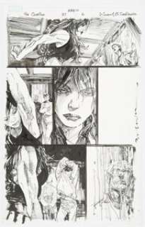 Denys Cowan And Bill Sienkiewicz | The Question #37 Story Page 6 Original Art (DC, 2010).... | Heritage