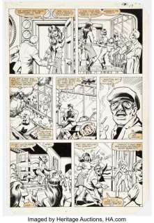 Hall, Bob | Bob Hall and Brett Breeding Avengers #221 Story Page 13 Original Art (Marvel, 1982).... | Heritage