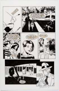 Unidentified Alternative Art Comic Artist - David Hahn (attributed) - Story Page Original Art (2002)....