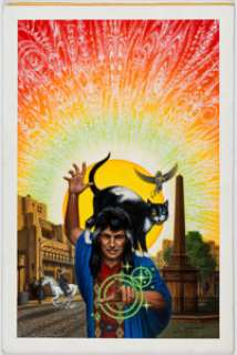 Mattingly, David | David Mattingly The Wizard of Santa Fe Cover Original Art (Questar/Warner, 1991).... | Heritage