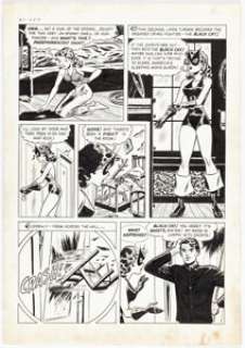 Elias, Lee | Lee Elias Black Cat #12 Story Page 5 Original Art (Harvey, 1948). ... | Heritage
