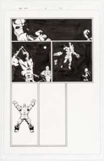 Starlin, Jim | Jim Starlin and Al Milgrom Marvel Universe: The End #6 Story Page 20 Original Art (Marvel, 2003).... | Heritage