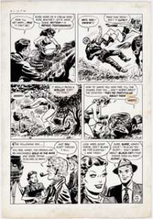 Elias, Lee | Lee Elias Black Cat #12 Story Page 8 Original Art (Harvey, 1948).... | Heritage