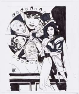 Hughes, Adam | Adam Hughes Catwoman #58 Preliminary Cover Original Art (DC, 2006).... | Heritage