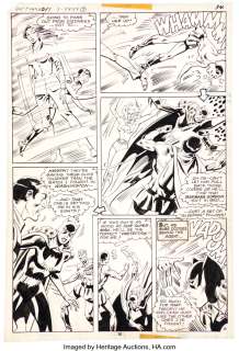 Heck, Don - Don Heck and Bob Smith Detective Comics #481 Story Page 6 Original Art Batgirl (DC, 1978)....