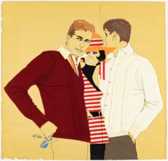 Peak, Robert | Robert Peak - Fashion Advertising Illustration Original Art (c. 1970s).... | Heritage