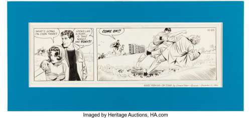 Starr, Leonard | Leonard Starr Mary Perkins On Stage Sunday Comic Strip Excerpt Original Art dated 12-23-62 (Chicago Tribune Syndic... | Heritage