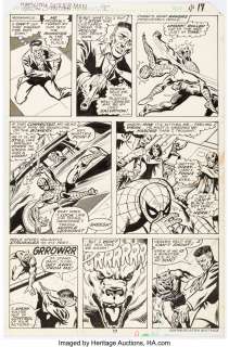 Byrne, John | John Byrne and Jim Mooney The Amazing Spider-Man #190 Story Page 11 Original Art (Marvel, 1979).... | Heritage