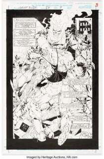 Larroca, Salvador | Salvador Larroca and Sergio Melia Ghost Rider #54 Splash Page 3 Original Art (Marvel, 1994).... | Heritage