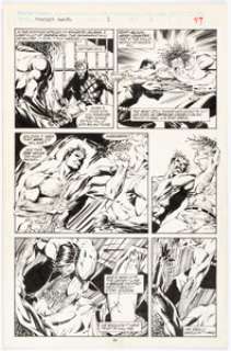 Lee, Jim | Jim Lee and Scott Williams The Punisher Annual #2 Story Page 2 Original Art (Marvel, 1989).... | Heritage
