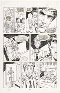 Cowan, Denys - Denys Cowan and Paul Guinan Sable #5 Story Page 25 Original Art (First, 1988)....