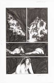 Image Comics artist - Leila Del Duca Sleepless #10 Story Page 4 Original Art (Image, 2018)....