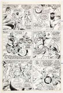 Roth, Werner | Werner Roth and John Tartaglione The X-Men #32 Story Page 7 Original Art (Marvel, 1967).... | Heritage