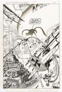 Hannigan, Ed | Ed Hannigan, Al Milgrom, and Rick Magyar The Spectacular Spider-Man #72 Splash Page 14 Original Art (Marvel, 1982)... | Heritage