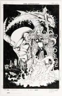 Deodato Jr., Mike | Mike Deodato Jr. Lady Death #13 Cover Original Art (Chaos!, 1999).... | Heritage
