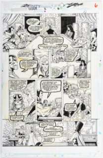 Lim, Ron | Ron Lim and Al Milgrom The Infinity War #2 Story Page 6 Original Art (Marvel, 1992).... | Heritage