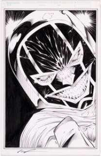 Liefeld, Rob - Rob Liefeld and Jonathan Sibal Prophet / Cable #1 Splash Page 31 Kang Original Art (Maximum Press/Marvel, 1997)....