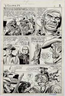 Ayers, Dick | Dick Ayers and Frank Giacoia Two-Gun Kid #73 Story Page 2 Original Art (Marvel, 1965).... | Heritage