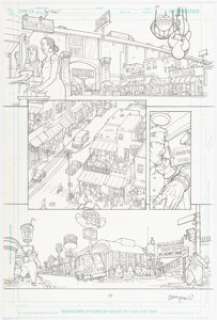 Foss, Langdon - Langdon Foss Get Jiro! Story Page 29 Original Art (DC, 2012)....