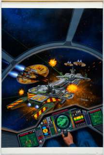 Mattingly, David | David Mattingly Wing Commander: End Run Paperback Cover Original Art (Baen, 1993).... | Heritage