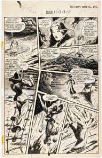 Larsen, Howard | Howard Larsen Rangers Comics #35 Story Page 2 Original Art (Fiction House, 1947).... | Heritage