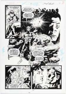 Banks, Darryl - Darryl Banks and Romeo Tanghal Green Lantern #85 Story Page 17 Original Art (DC, 1997)....