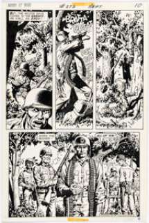 Severin, John | John Severin Our Army at War #272 Story Page 8 Original Art (DC, 1974).... | Heritage