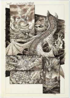 IDW Artist - Mateus Santolouco Teenage Mutant Ninja Turtles: Shredder in Hell #5 Story Page 9 Original Art (IDW, 2019)....