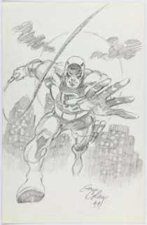 Colan, Gene | Gene Colan - Daredevil Specialty Illustration Original Art (1997).... | Heritage