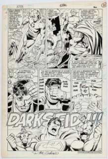 Byrne, John | John Byrne and Dick Giordano Action Comics #586 Story Page 16 Original Art (DC, 1987).... | Heritage